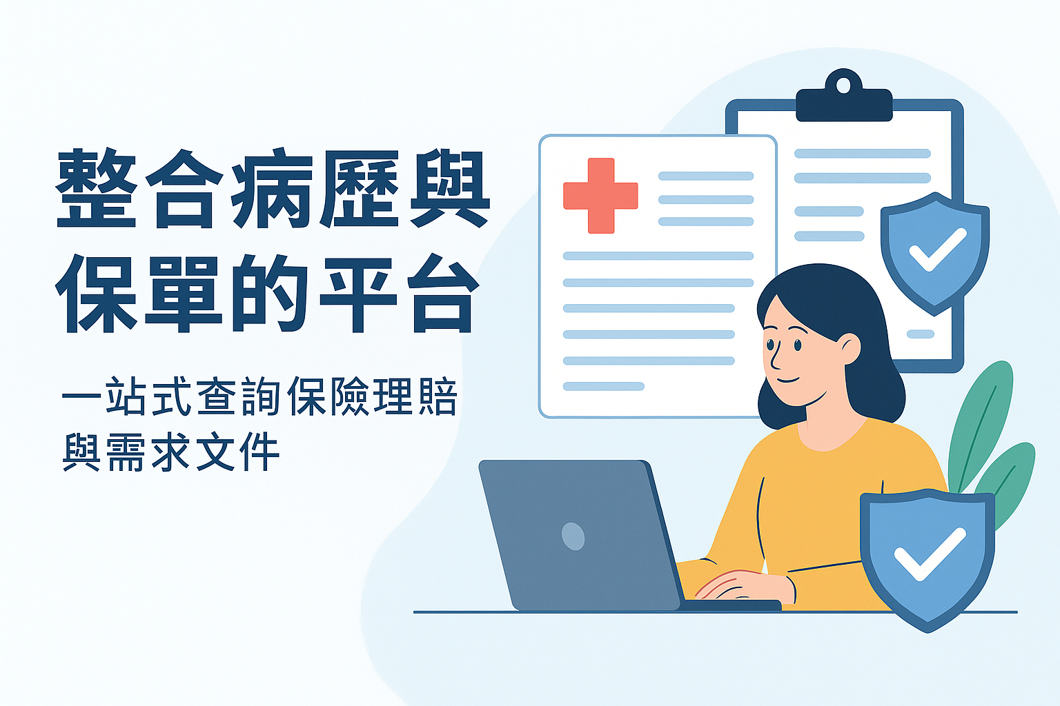 醫保快線整合病歷與保單的平台